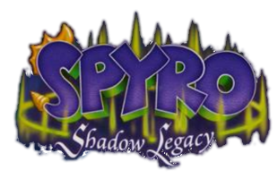 Spyro Shadow Legacy title screen for Nintendo DS